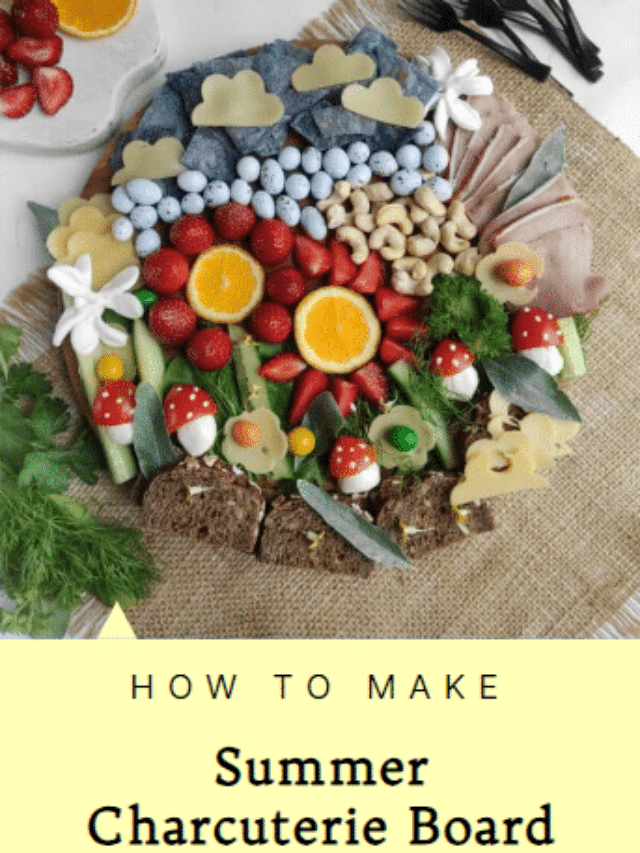 Ingredients Needed to Make a Summer Charcuterie Board, How to Make a Summer Charcuterie Board, Summer Charcuterie Board, Variety of Meats, Cherry Tomatoes, Typical Charcuterie Board, Tomatoes Vegetables, Cheese
