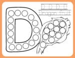 Alphabet Do-A-Dot Worksheets (Free Printables) - 24hourfamily.com