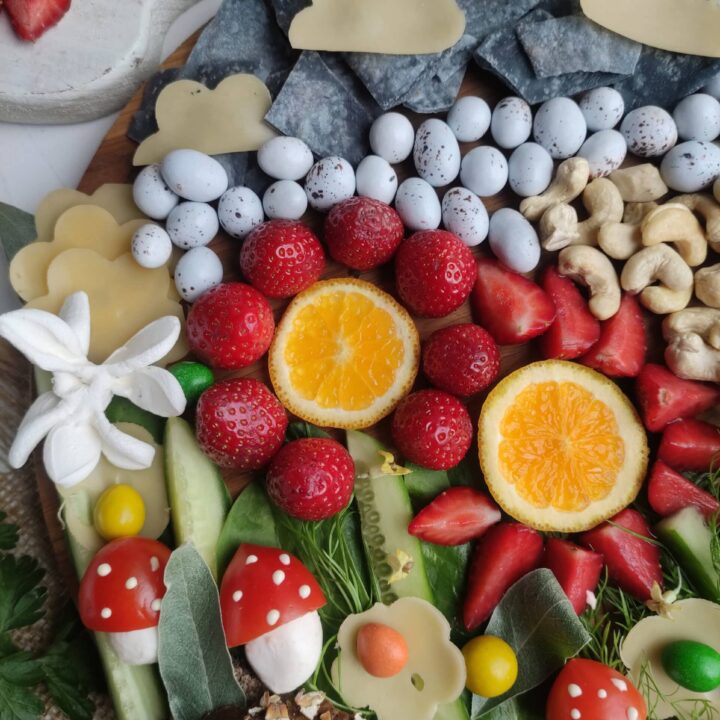 Ingredients Needed to Make a Summer Charcuterie Board, How to Make a Summer Charcuterie Board, Summer Charcuterie Board, Variety of Meats, Cherry Tomatoes, Typical Charcuterie Board, Tomatoes Vegetables, Cheese