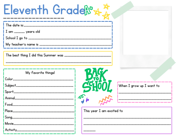 my school box memory box printables for preschool to twelfth grade