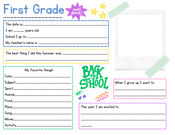 my school box memory box printables for preschool to twelfth grade