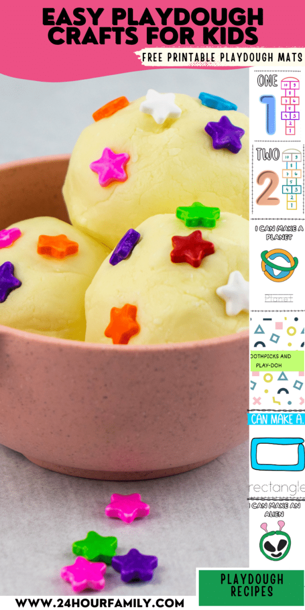 playdough crafts for preschoolers, playdough mats printables free to print, play-doh recipes 