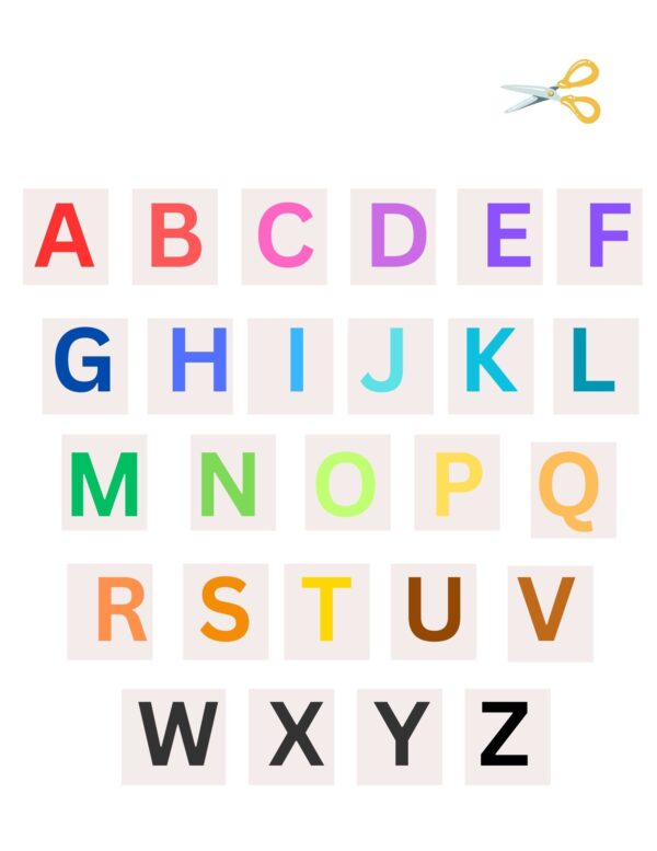 Free printable alphabet wheel learn the alphabet