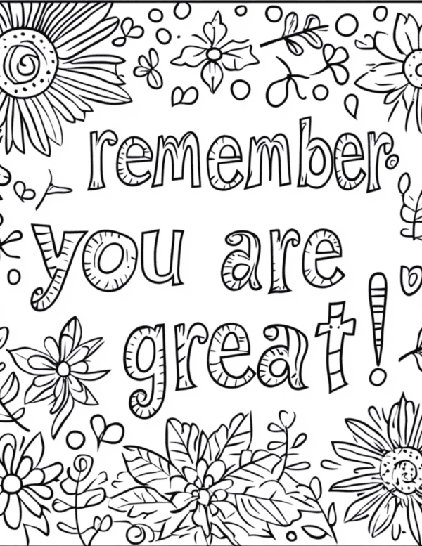 Vision Board Coloring Pages: A fun and easy way to visualize success and inspire your journey toward achieving your goals