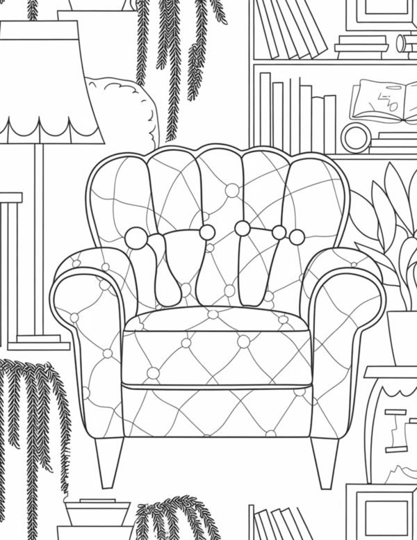 Cozy Couch: A plush, inviting couch with soft cushions, a warm throw blanket, and a relaxed ambiance, creating a comfortable and welcoming atmosphere in a living room or lounge space.