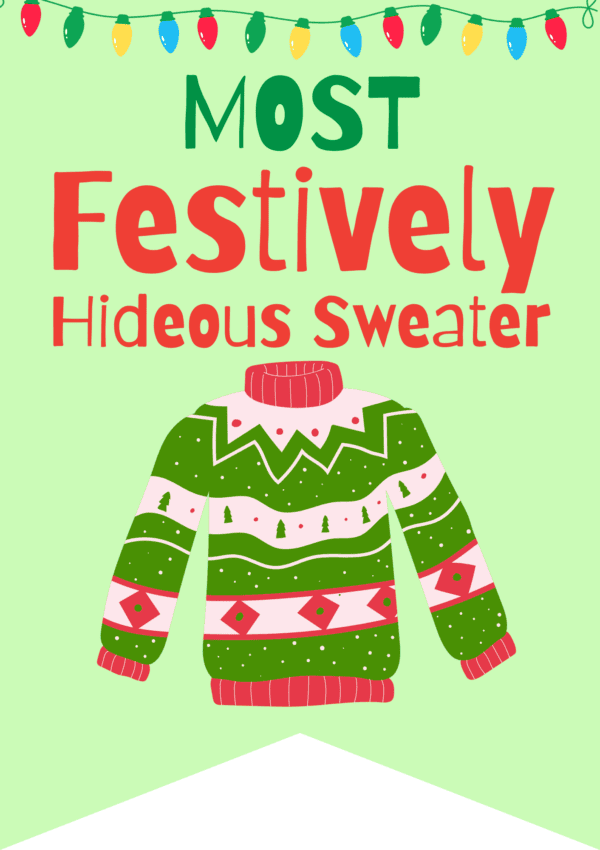 most festively ugly free printable ugly sweater awards to print