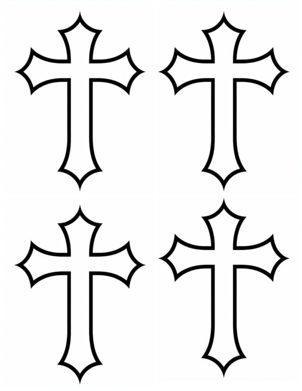 Cross templates free to print