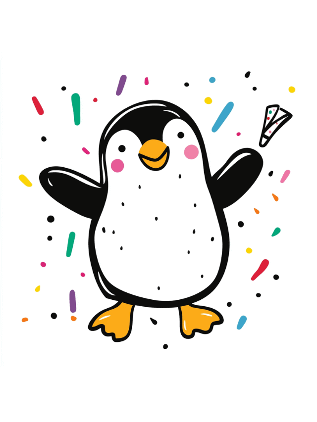 Download free penguin SVGs to add a touch of winter charm to your crafts, cards, and DIY projects with adorable and versatile designs