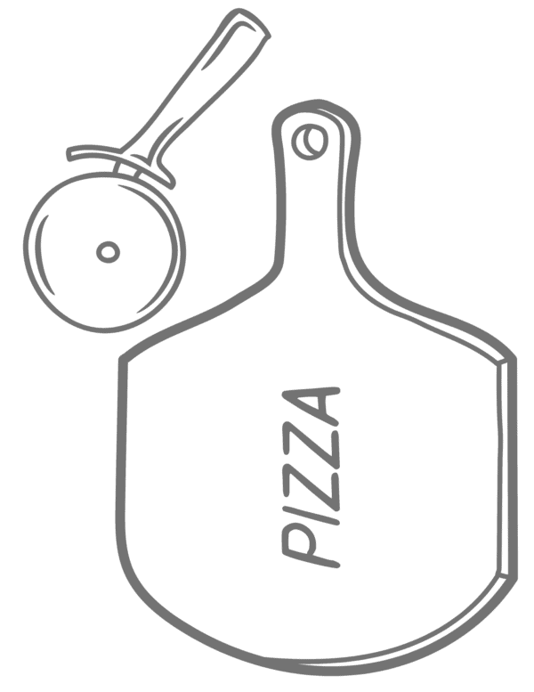printable pizza themed matching game for preschoolers to l.earn about shapes