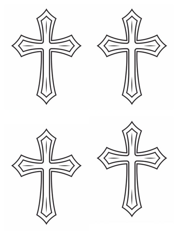 Cross templates free to print