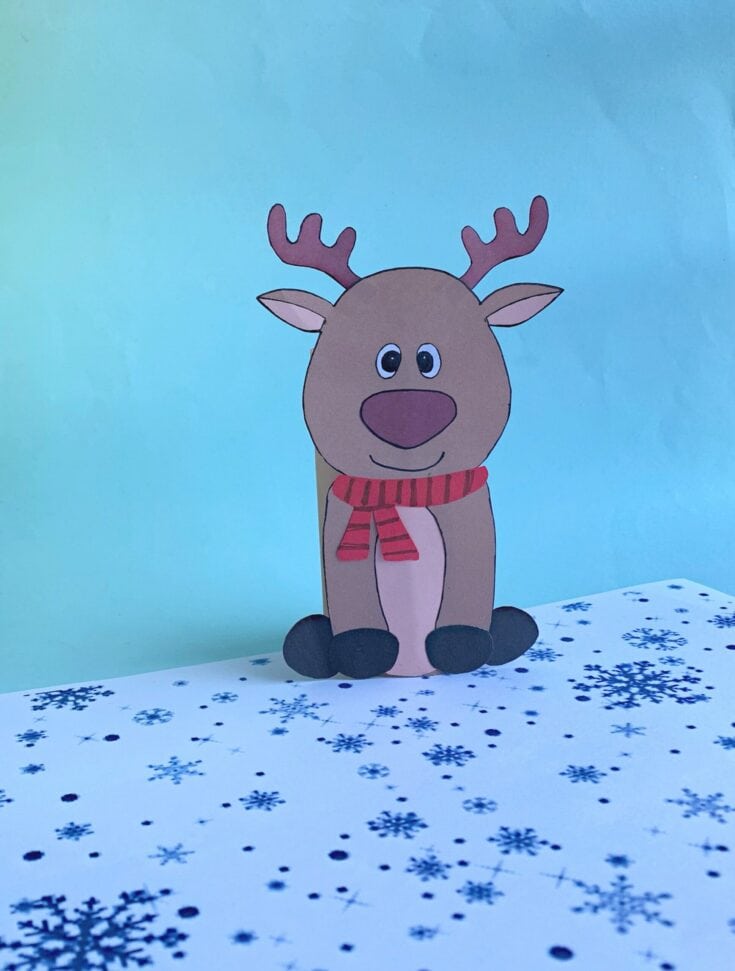 reindeer toilet paper roll craft