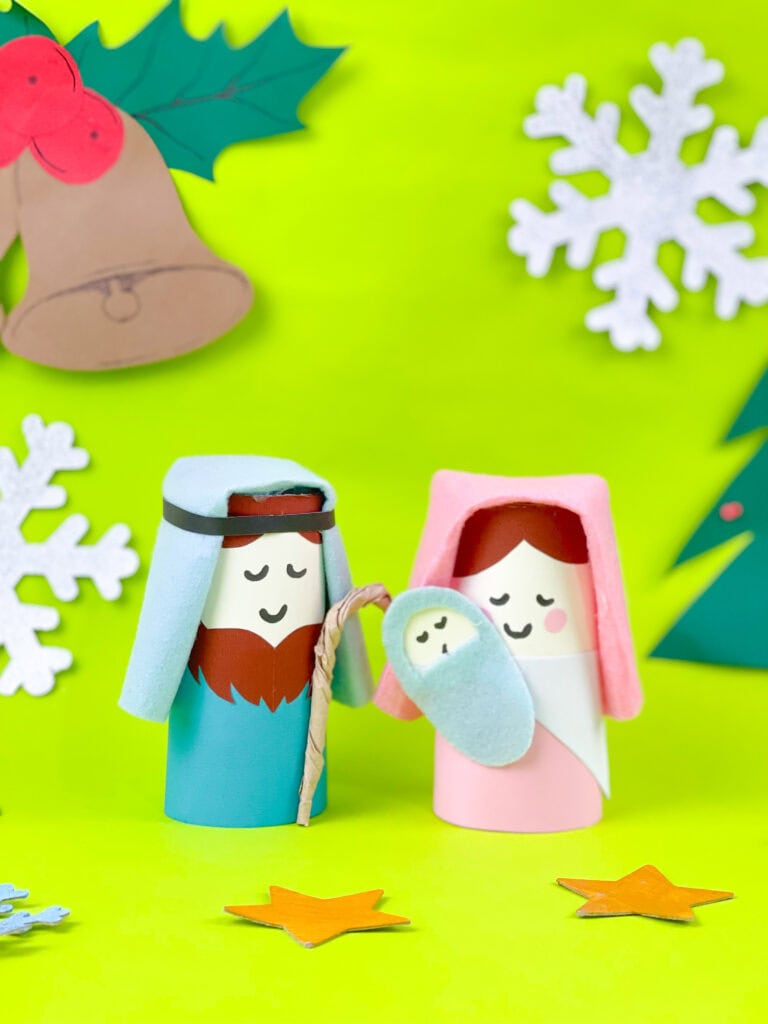 Nativity Toilet Paper Roll Craft