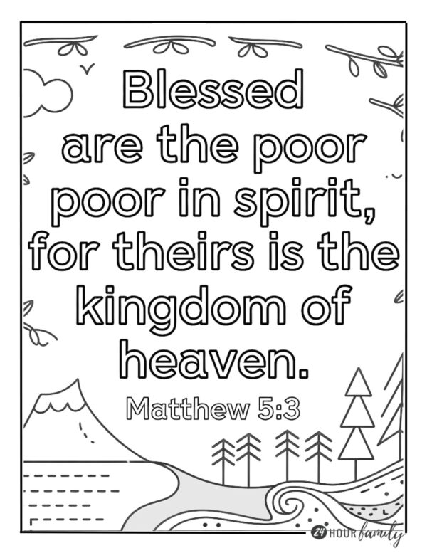 scripture coloring sheets for adults and kids