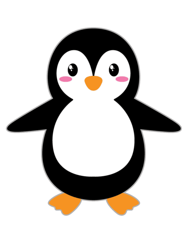 Penguin Paper Dolls (Free to Print) - 24hourfamily.com