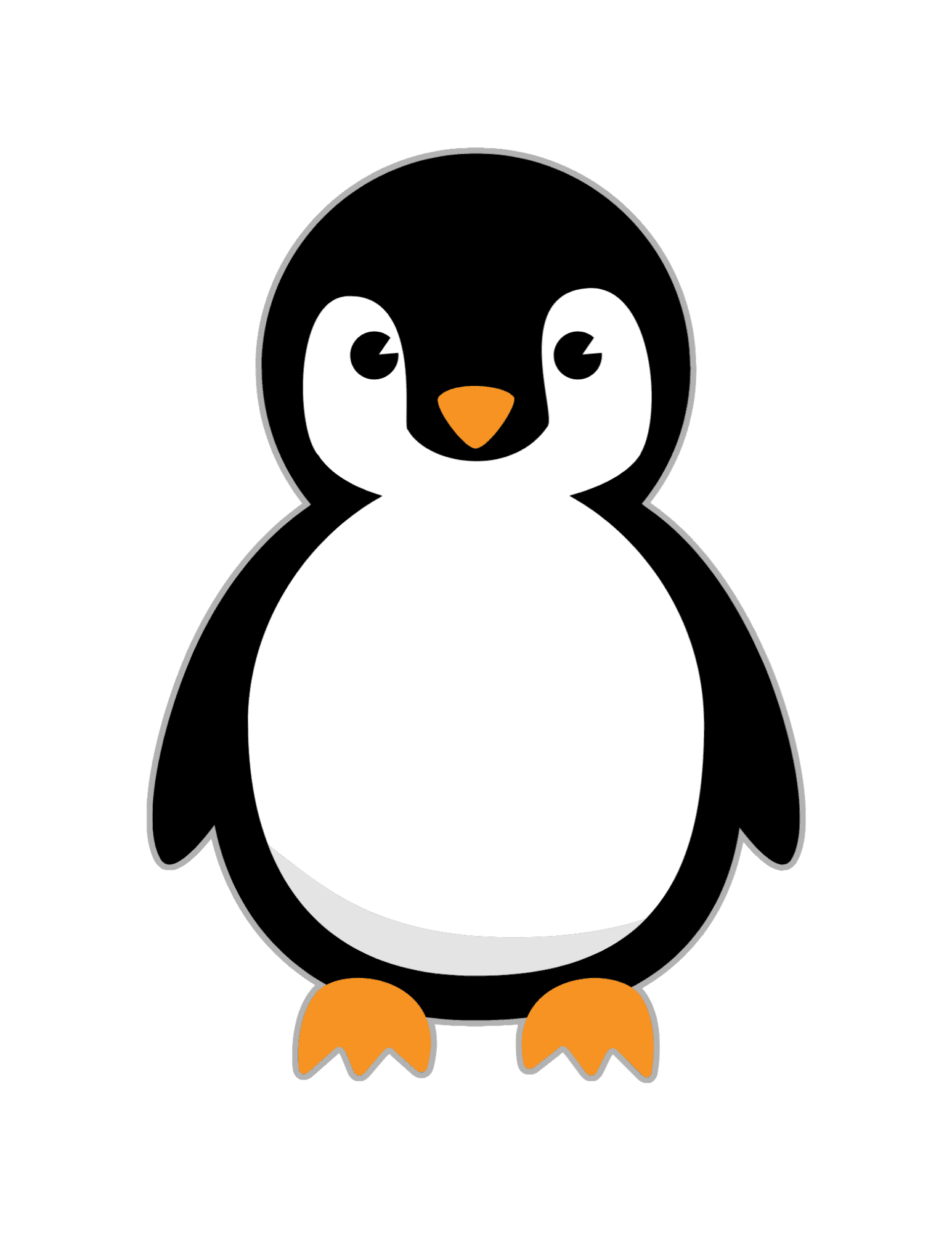 Penguin Paper Dolls (Free to Print) - 24hourfamily.com