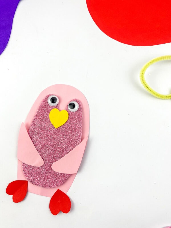 Celebrate Valentine’s Day with a cute penguin craft using our free template – a perfect DIY project for kids and families