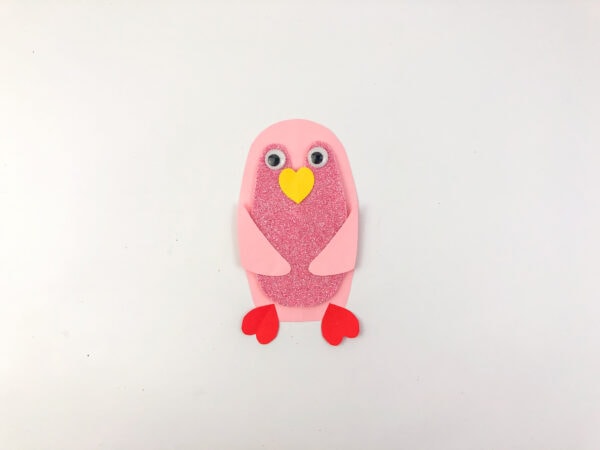 Craft an adorable Valentine’s penguin with a free printable template, an easy and charming project for kids of all ages