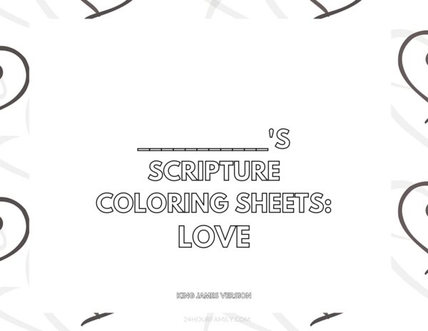 Christian Printable Coloring Pages, Bible Coloring Pages for Adults, Bible Verse Coloring Pages for Kids, Scripture Coloring Pages for Adults, Bible Coloring Pages for Children, Inspirational Scripture Coloring Pages