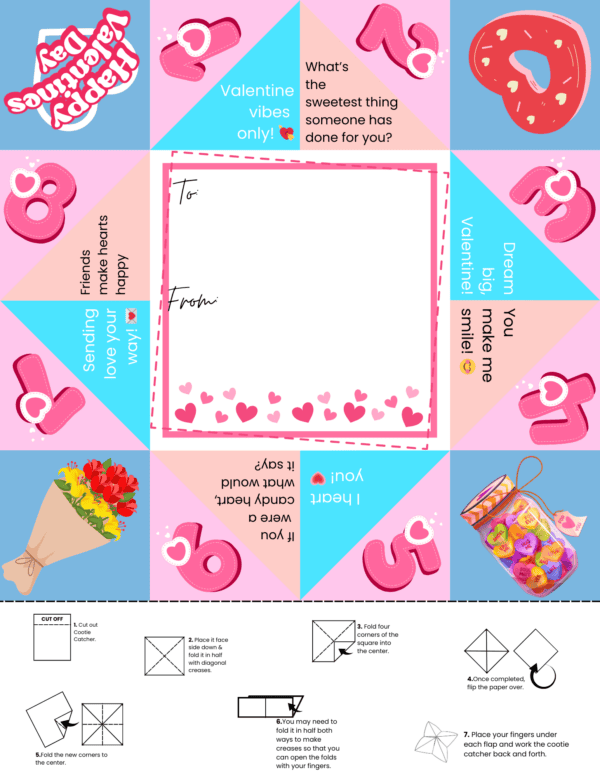 Valentine’s cards, fun Valentine’s printables, cute DIY Valentine’s cards, kids activity for Valentine’s, Valentine’s surprise card, Valentine’s activity for school