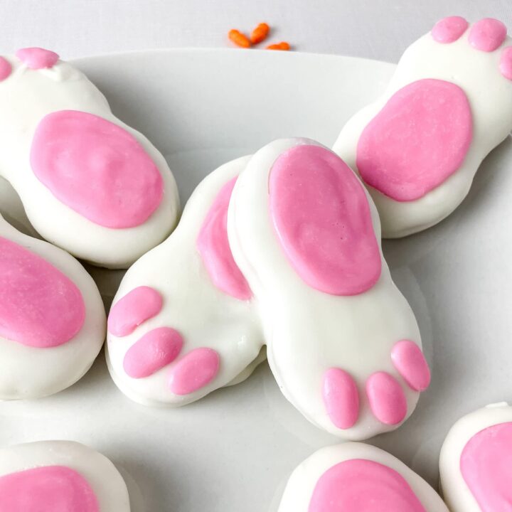 nutter butter bunny feet cookies