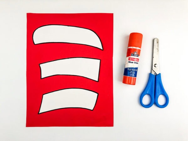 cat in the hat paper craft