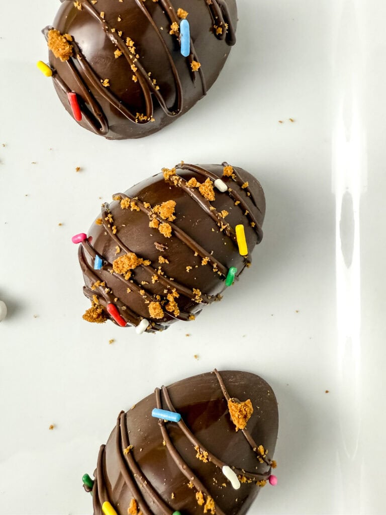 Cookie Butter Marshmallow Chocolate Eggs
