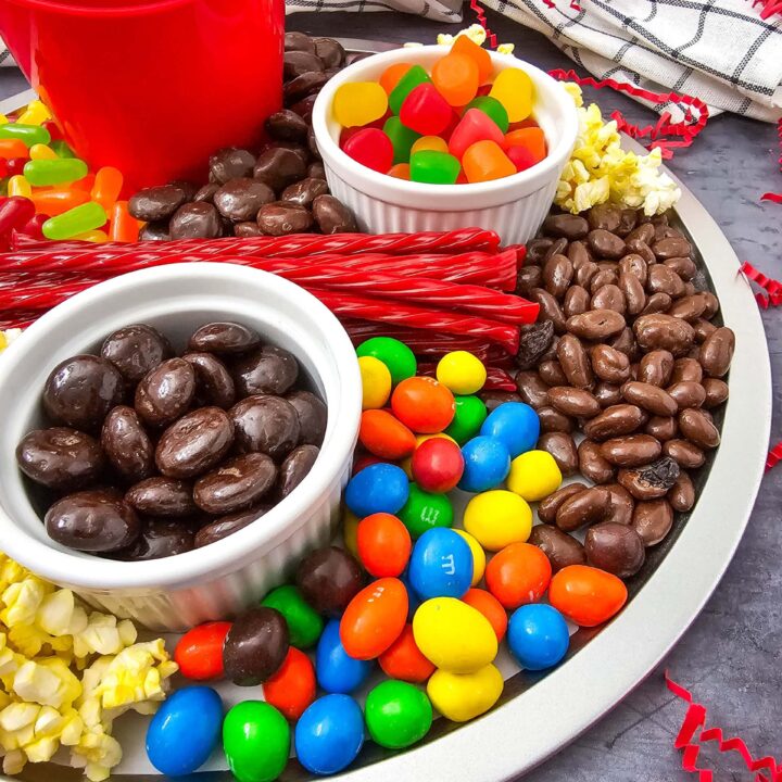 make a charcuterie board for family movie night