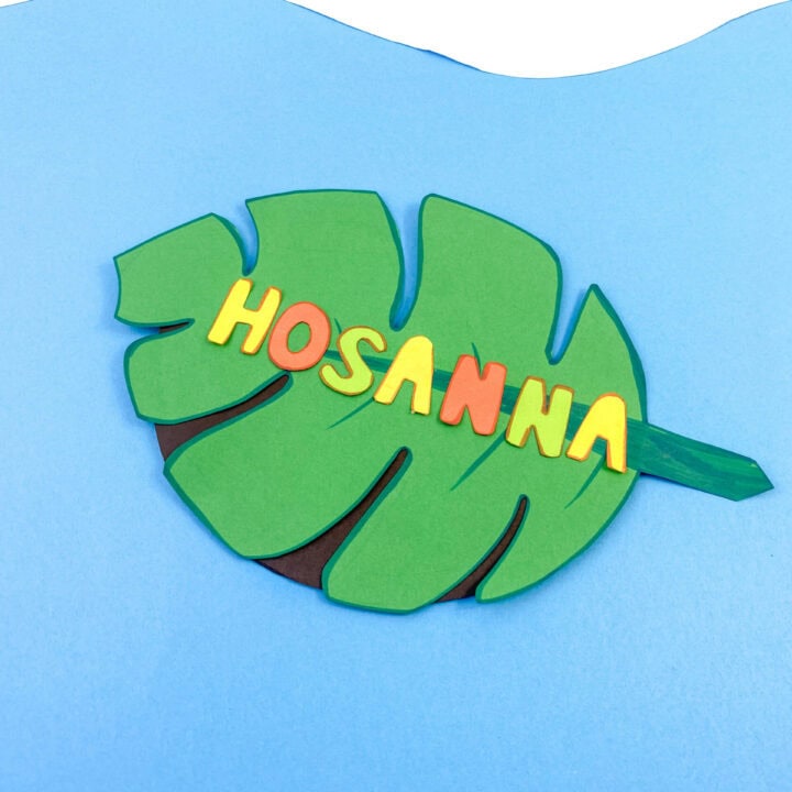 Hosanna Palm Leaf Craft