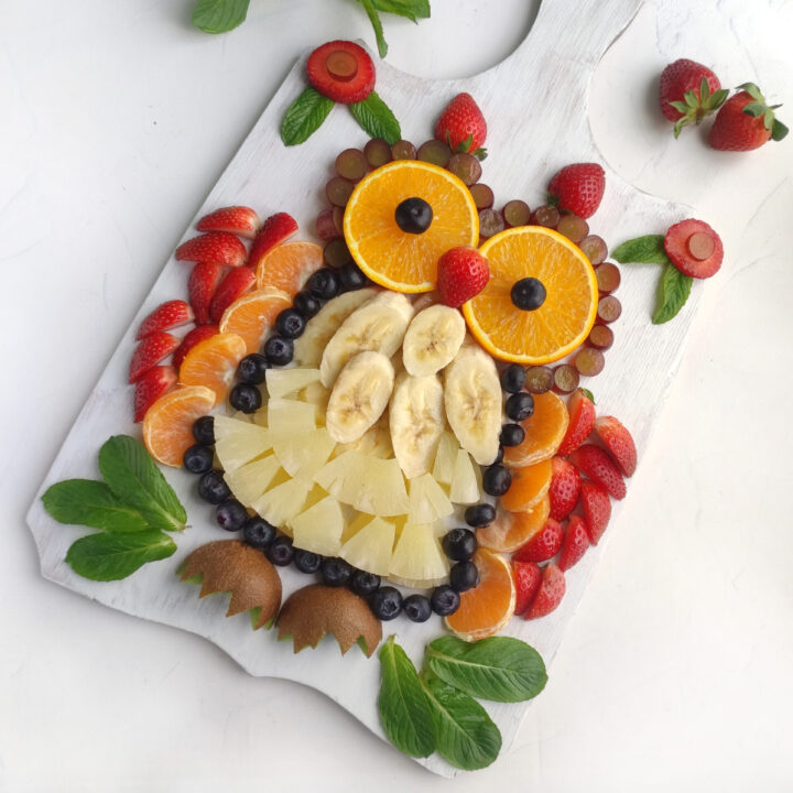 owl charcuterie tray