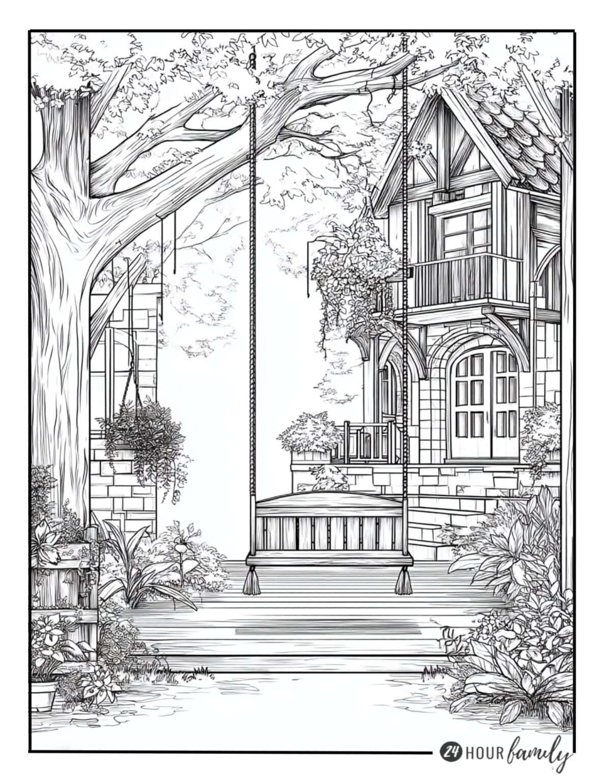 Coloring Pages for Teen Girls (Free PDF Printables) » 24hourfamily.com