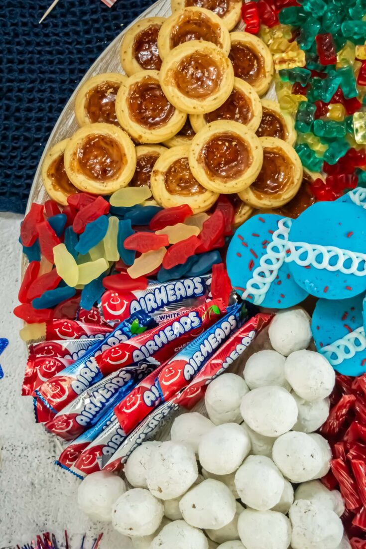 patriotic dessert board