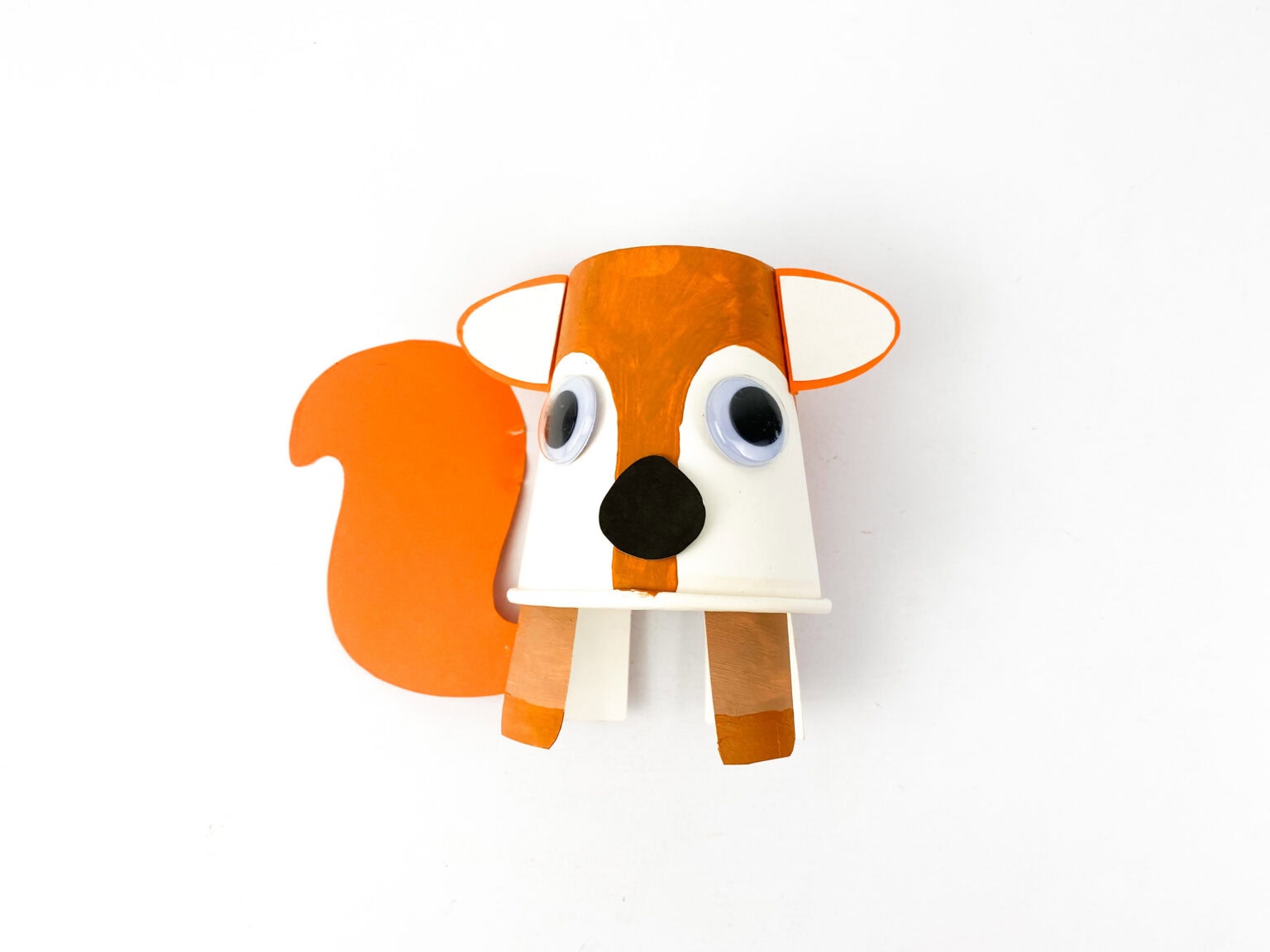 Make a Hopping Squirrel Craft for Kids – Easy and Fun Fall Activity!