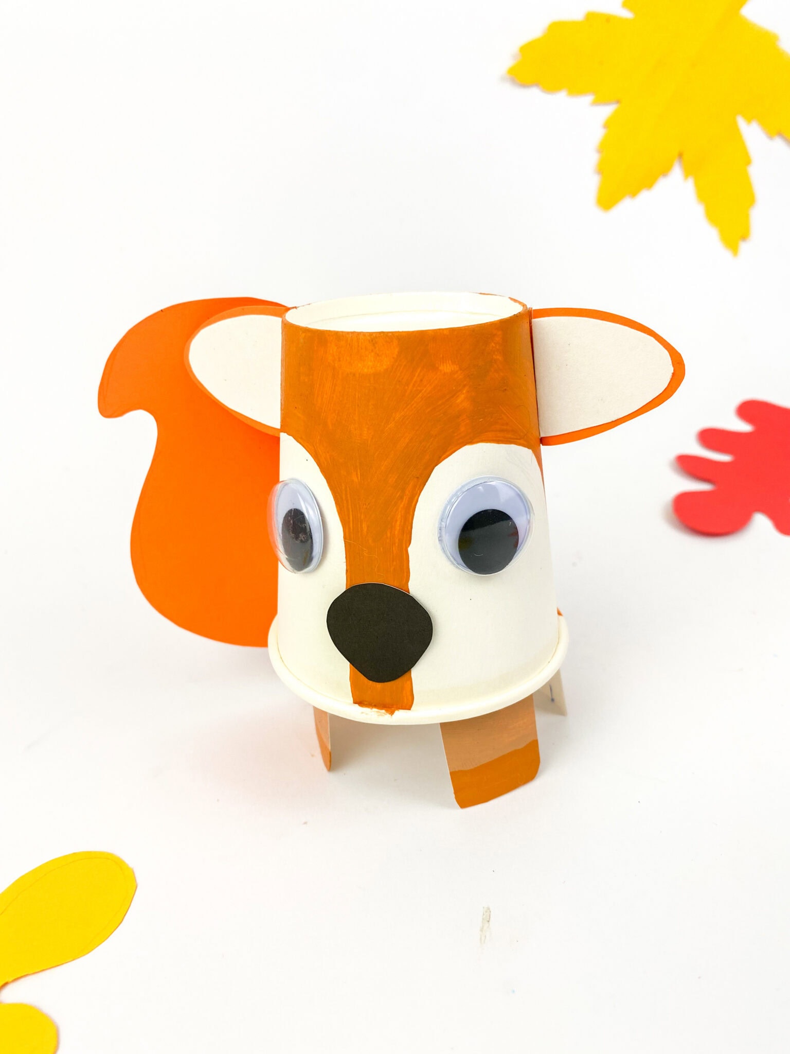 Make a Hopping Squirrel Craft for Kids – Easy and Fun Fall Activity!