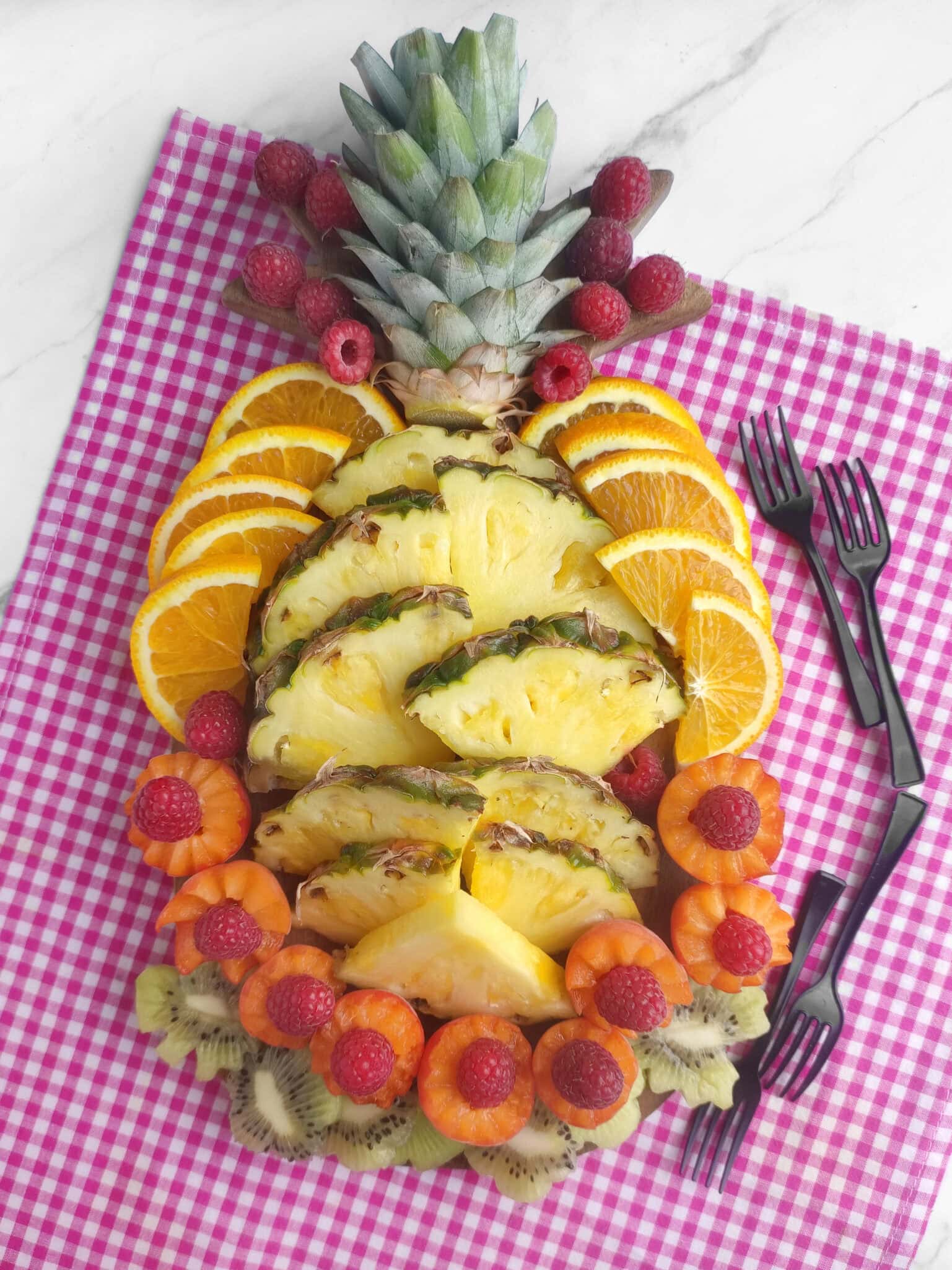 Pineapple Fruit Charcuterie Tray 