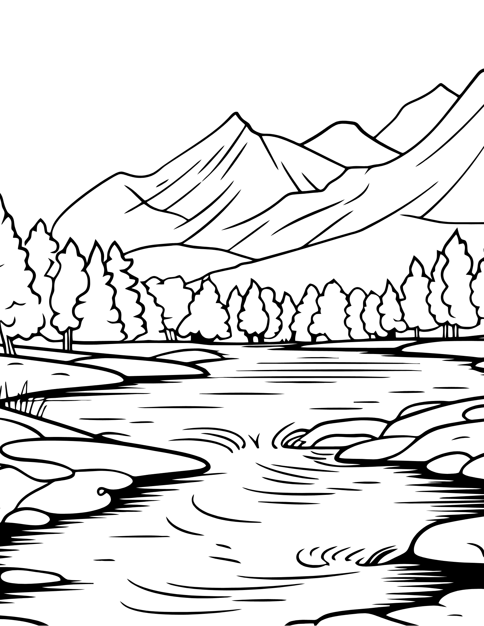 50 Gorgeous Free Watercolor Coloring Pages for Mindful Coloring Fun ...