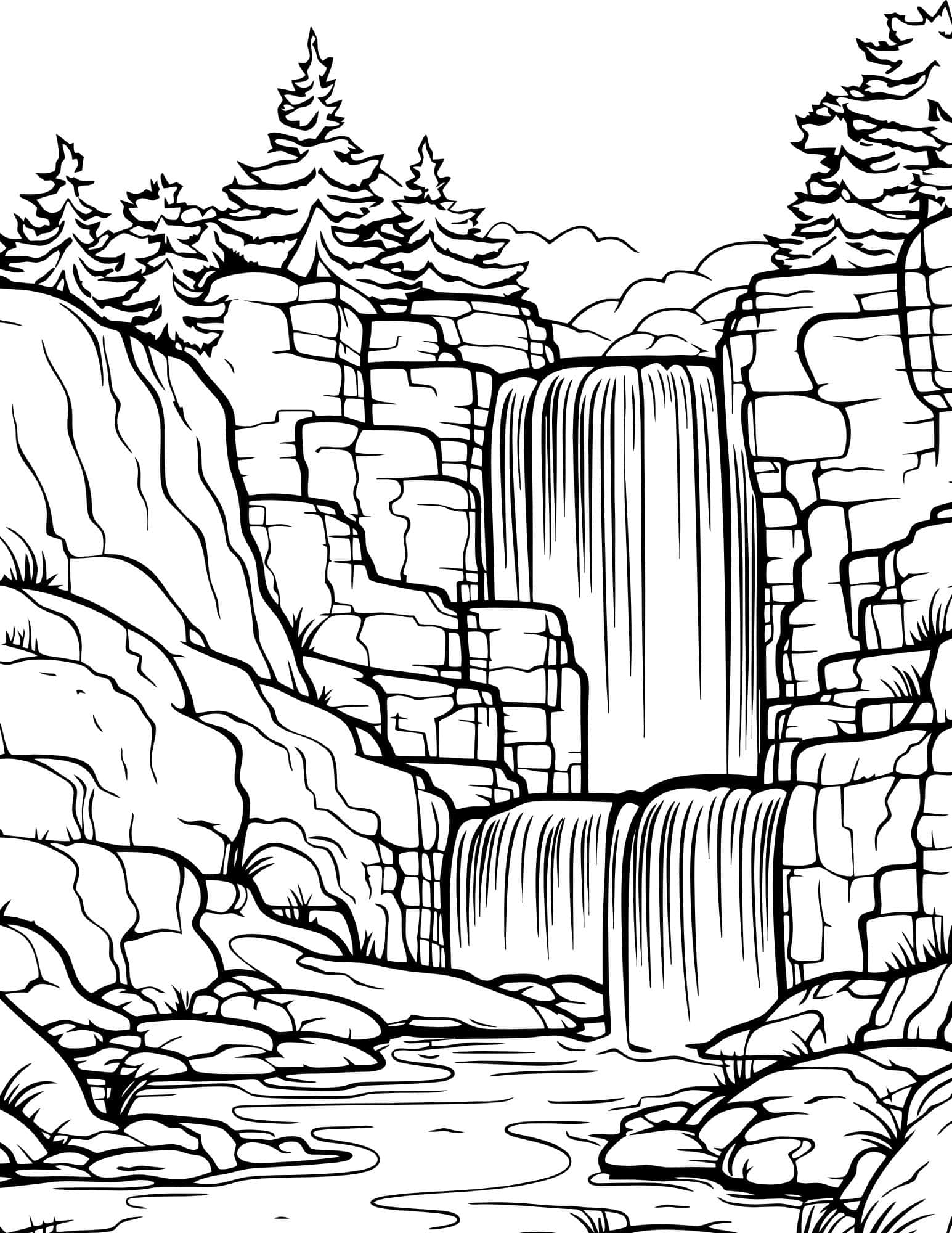 50 Gorgeous Free Watercolor Coloring Pages for Mindful Coloring Fun ...