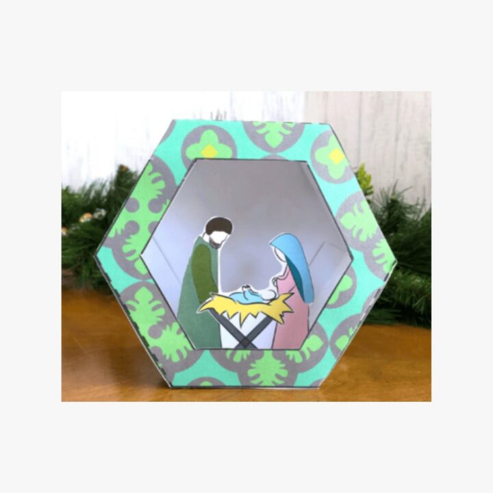 Nativity Diorama Printable Craft