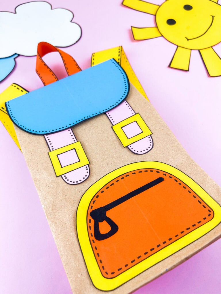 paper back back to school craft