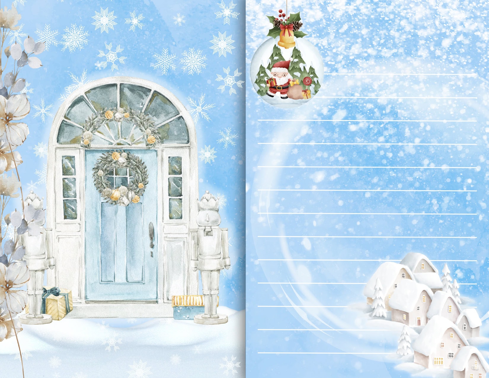 Winter Junk Journal Printables » 24hourfamily.com