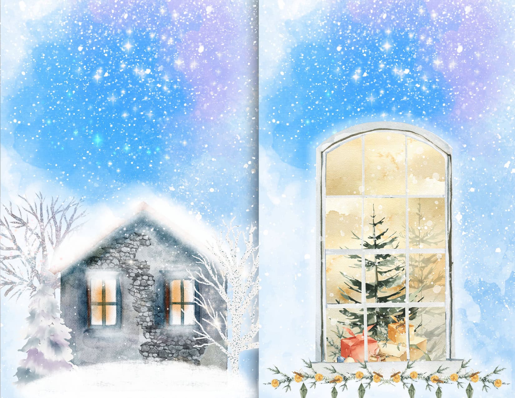 Winter Junk Journal Printables » 24hourfamily.com