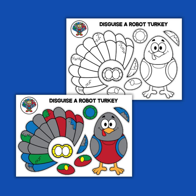 disguise a turkey as a robot