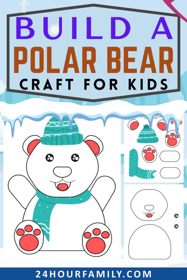 build a polar bear printable