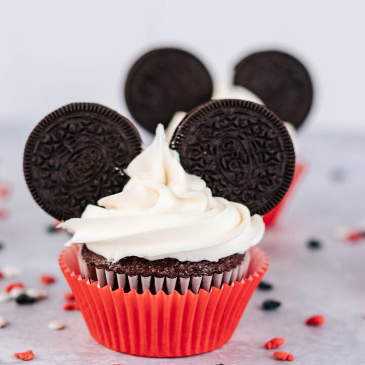 Mickey mouse oreo cupcakes recipe