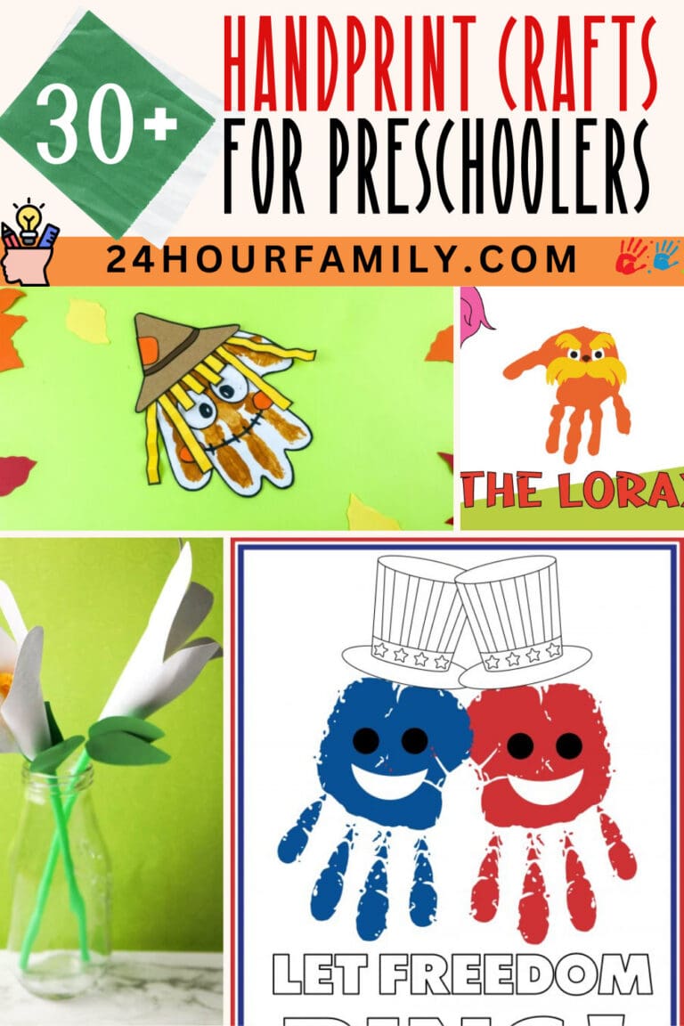 30+ handprint crafts for preschoolers