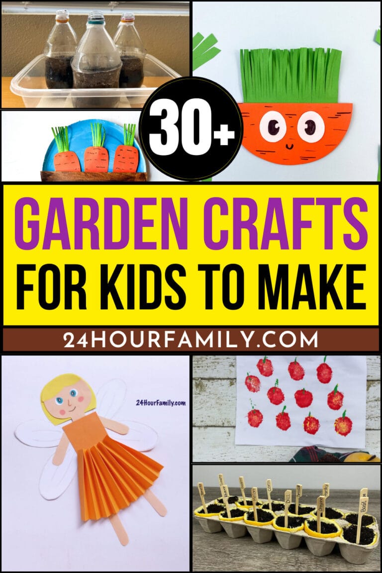Garden crafts for kids o make