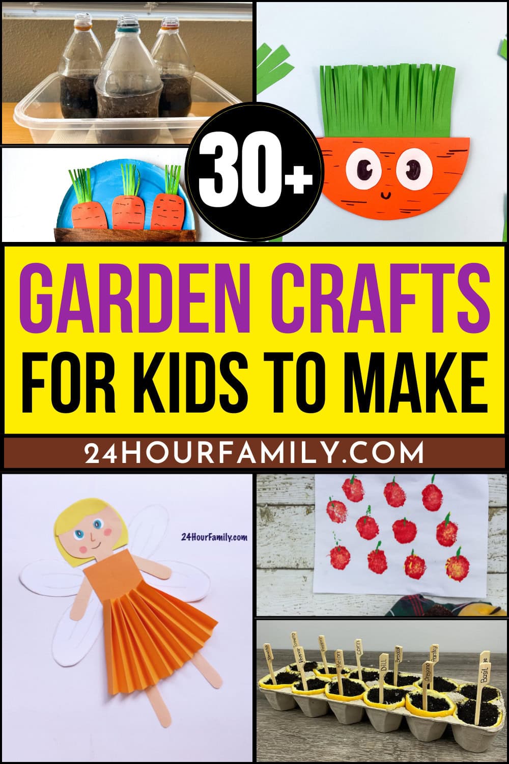 Garden crafts for kids o make