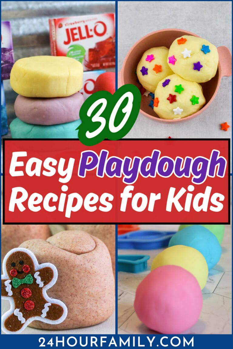 Easy playdough recipes for kids to make