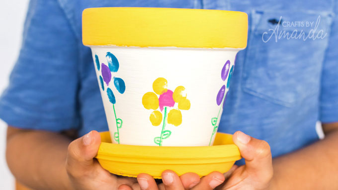 Image for Fingerprint Flower Pot