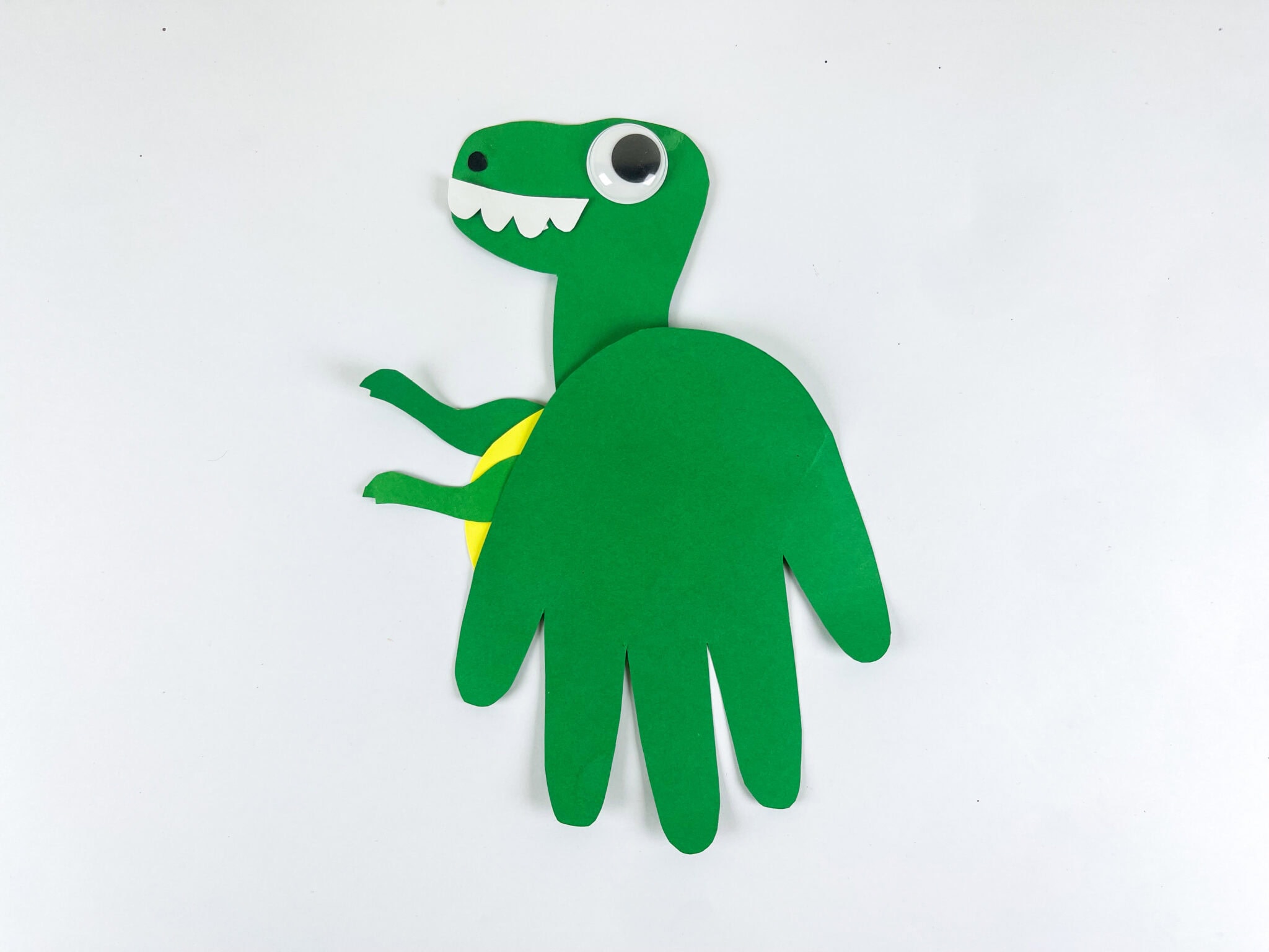 Tyrannosaurus Rex Handprint Craft