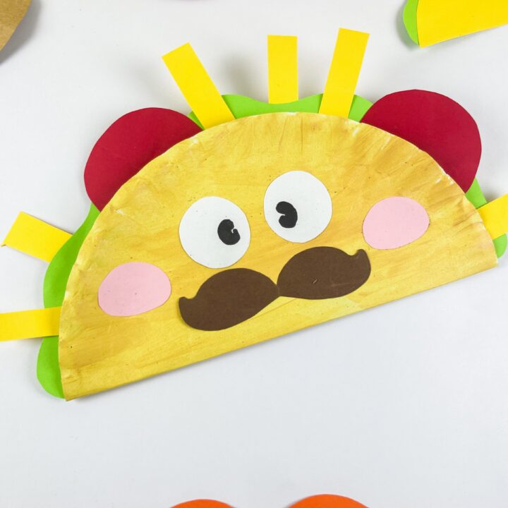 Paper Plate Taco Craft